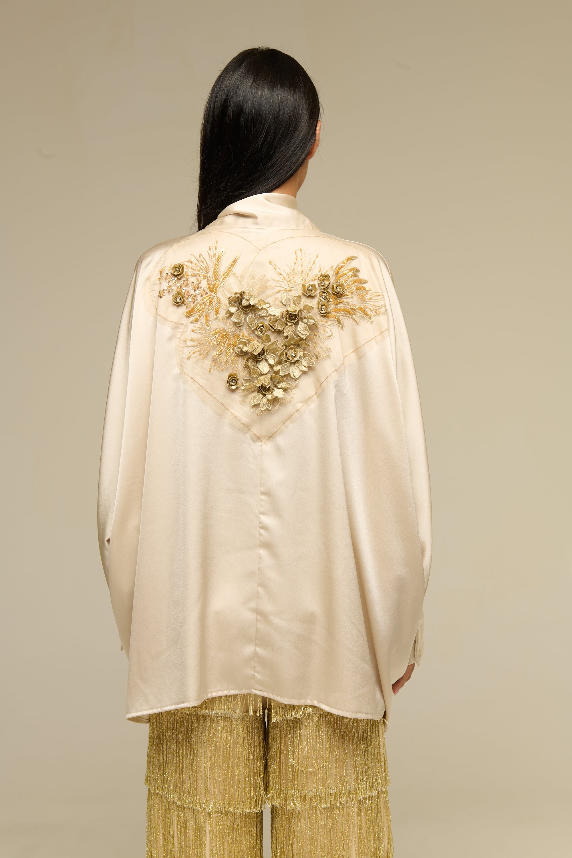 Camicia Beige Ryelle