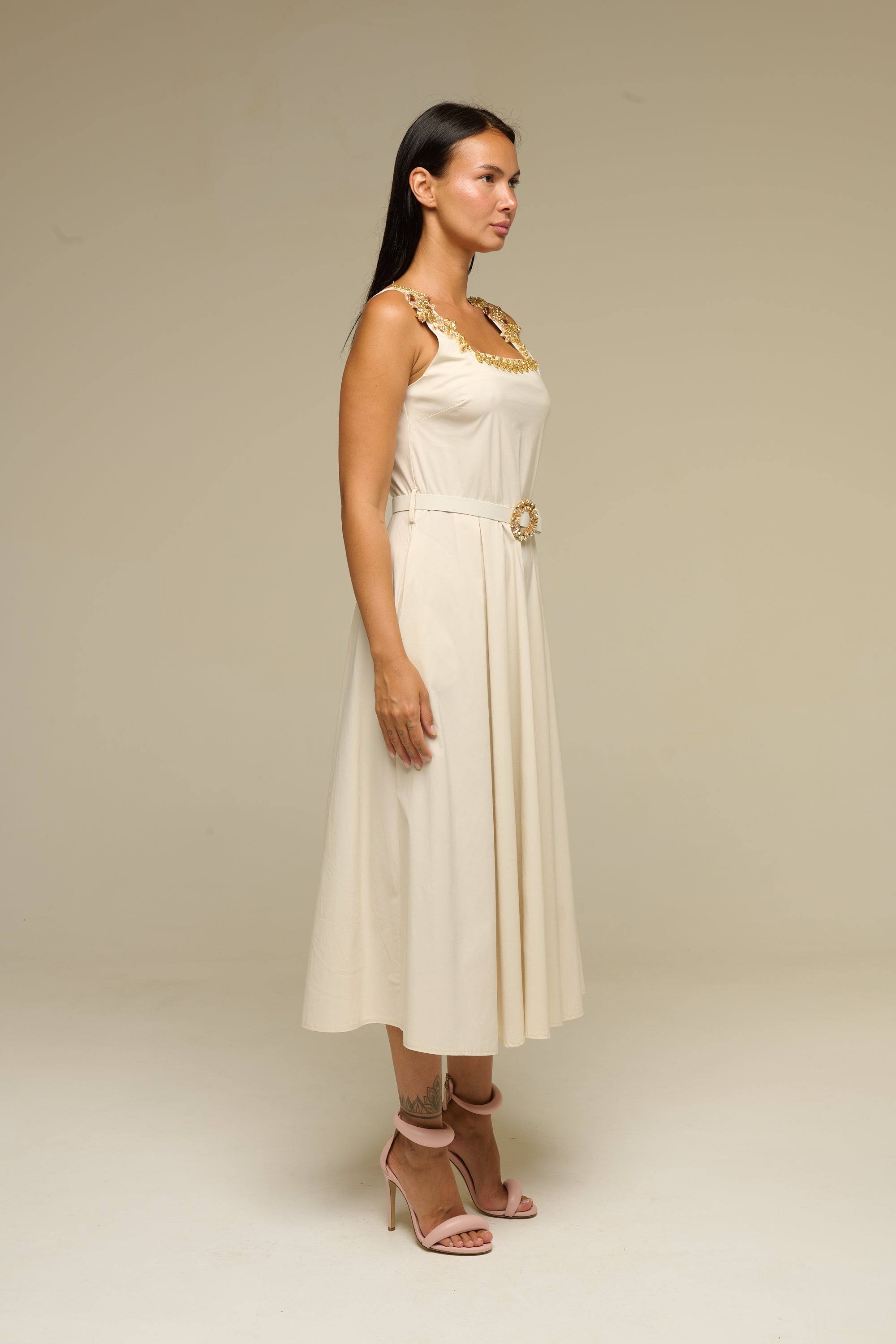 Abito Beige Kyley