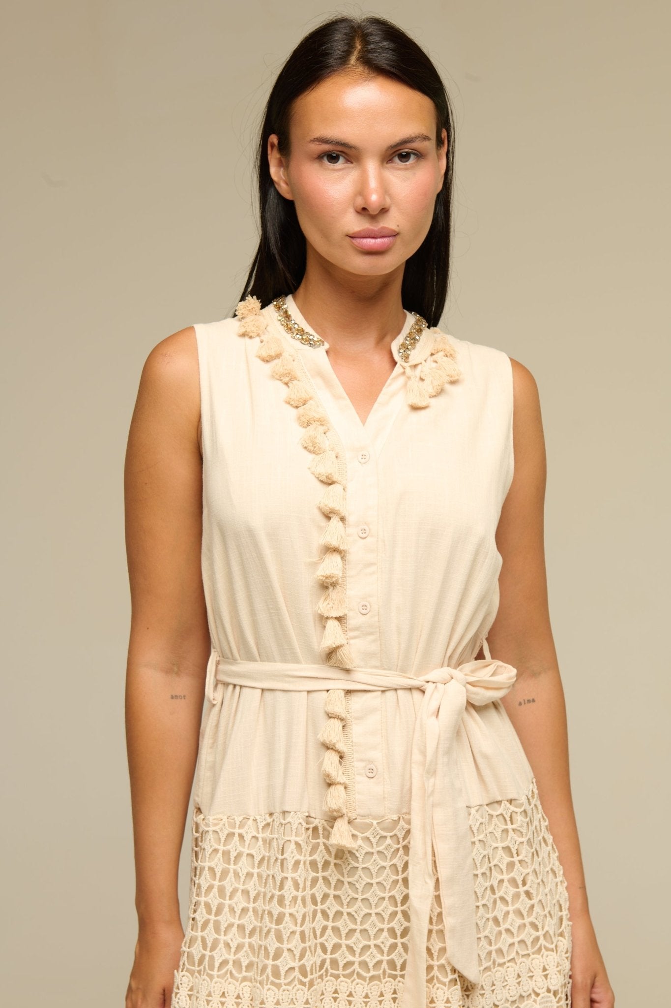 Abito Beige Michelle - 22 Spazio Boutique