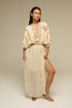 Dress Kanton Beige