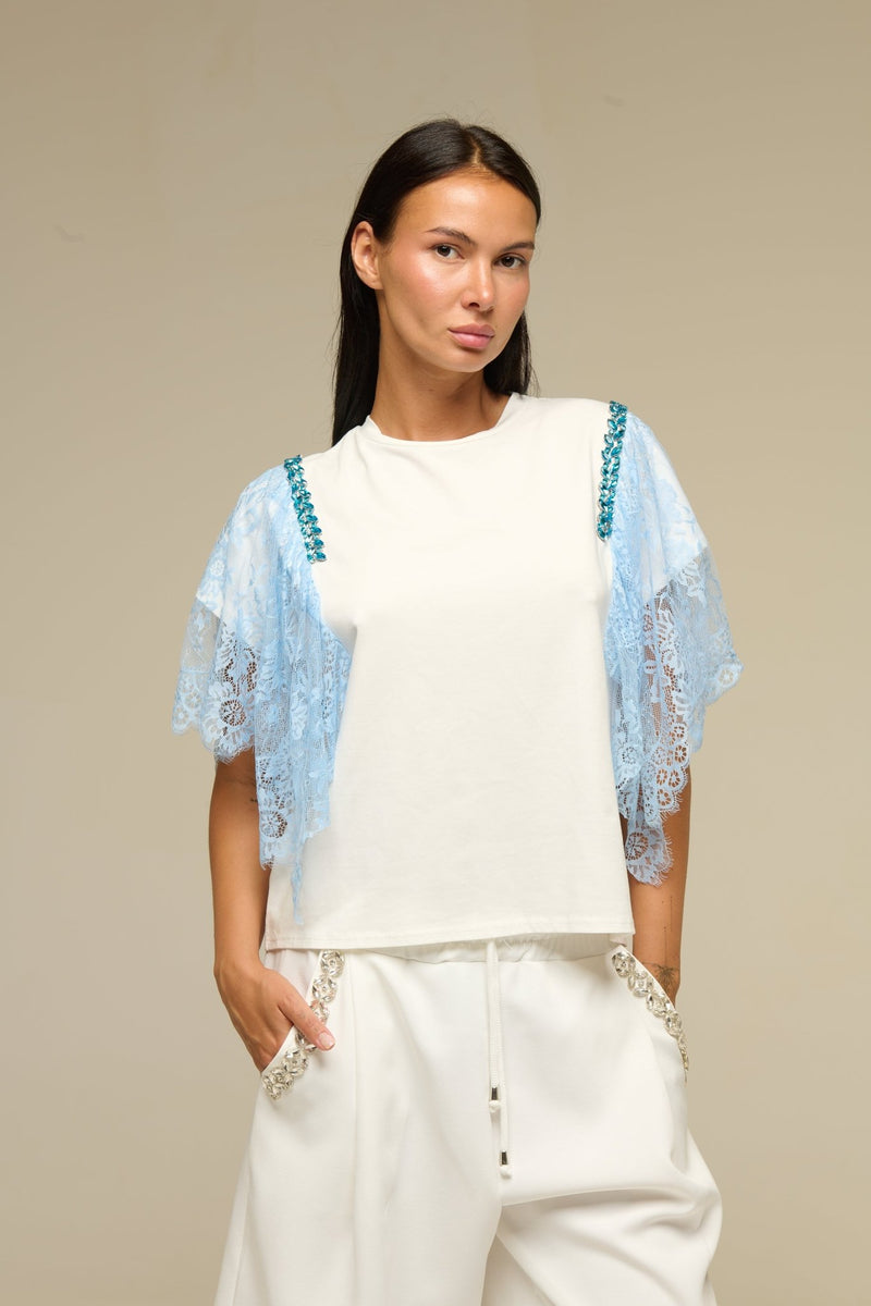 Maglia Lace Sky - 22 Spazio Boutique