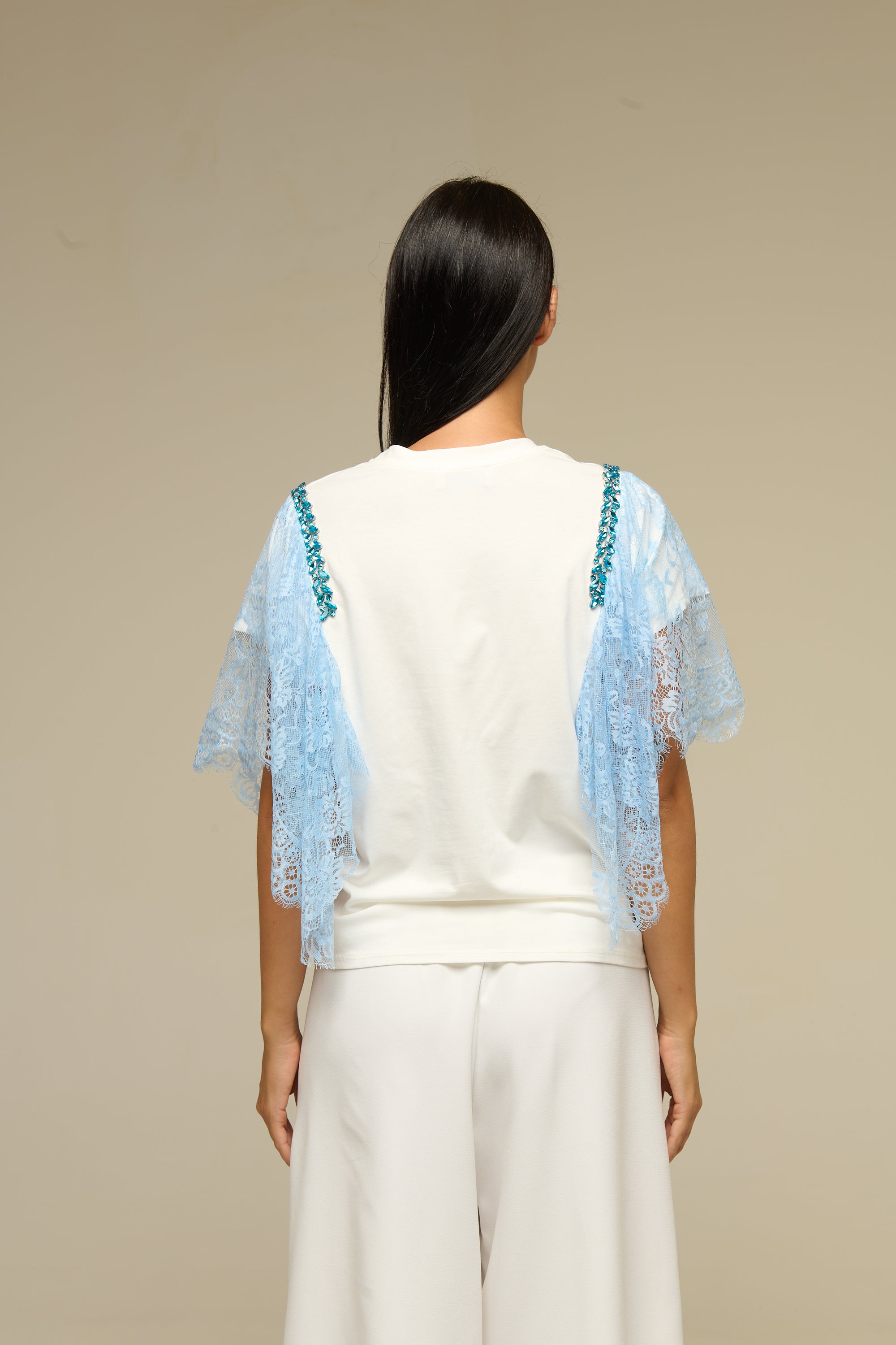 Maglia Lace Sky
