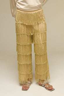 Pantalone Frangia Gold