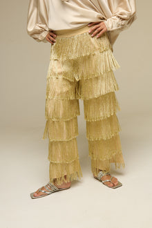 Pantalone Frangia Gold
