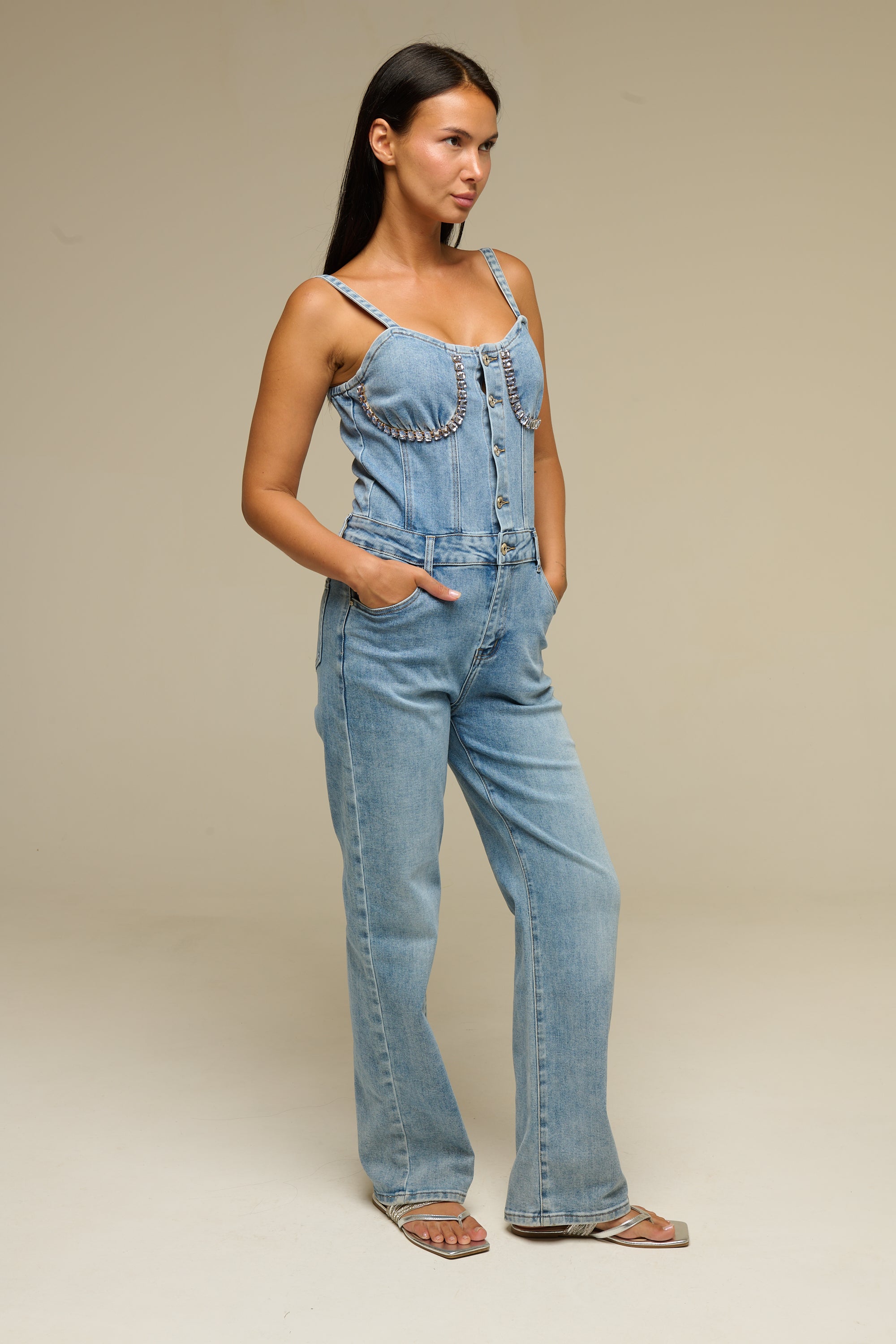 Tuta Jeans Lana