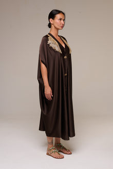 Caftano Marrone Amber