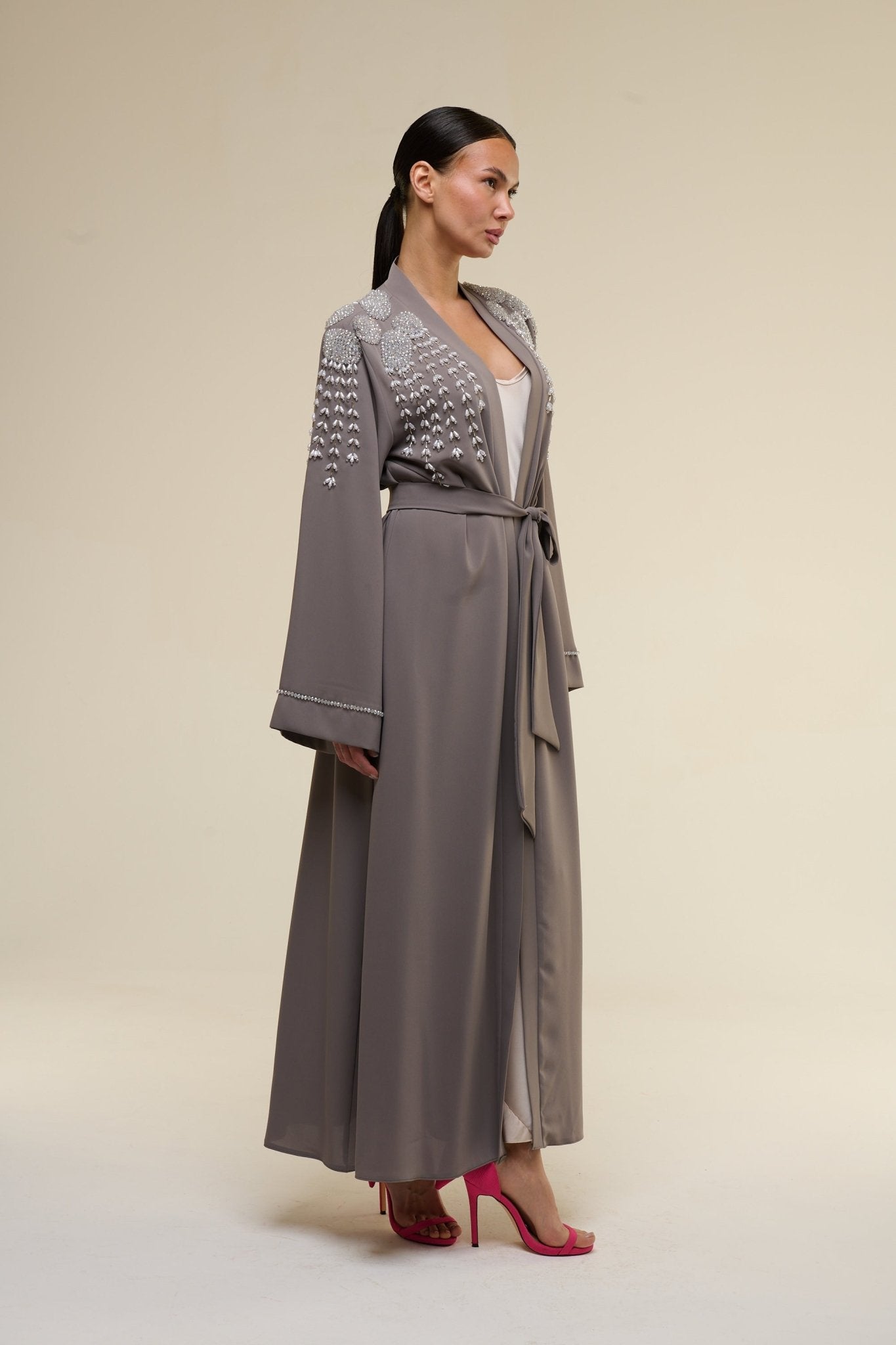 Caftano Nancy Grigio - 22 Spazio Boutique