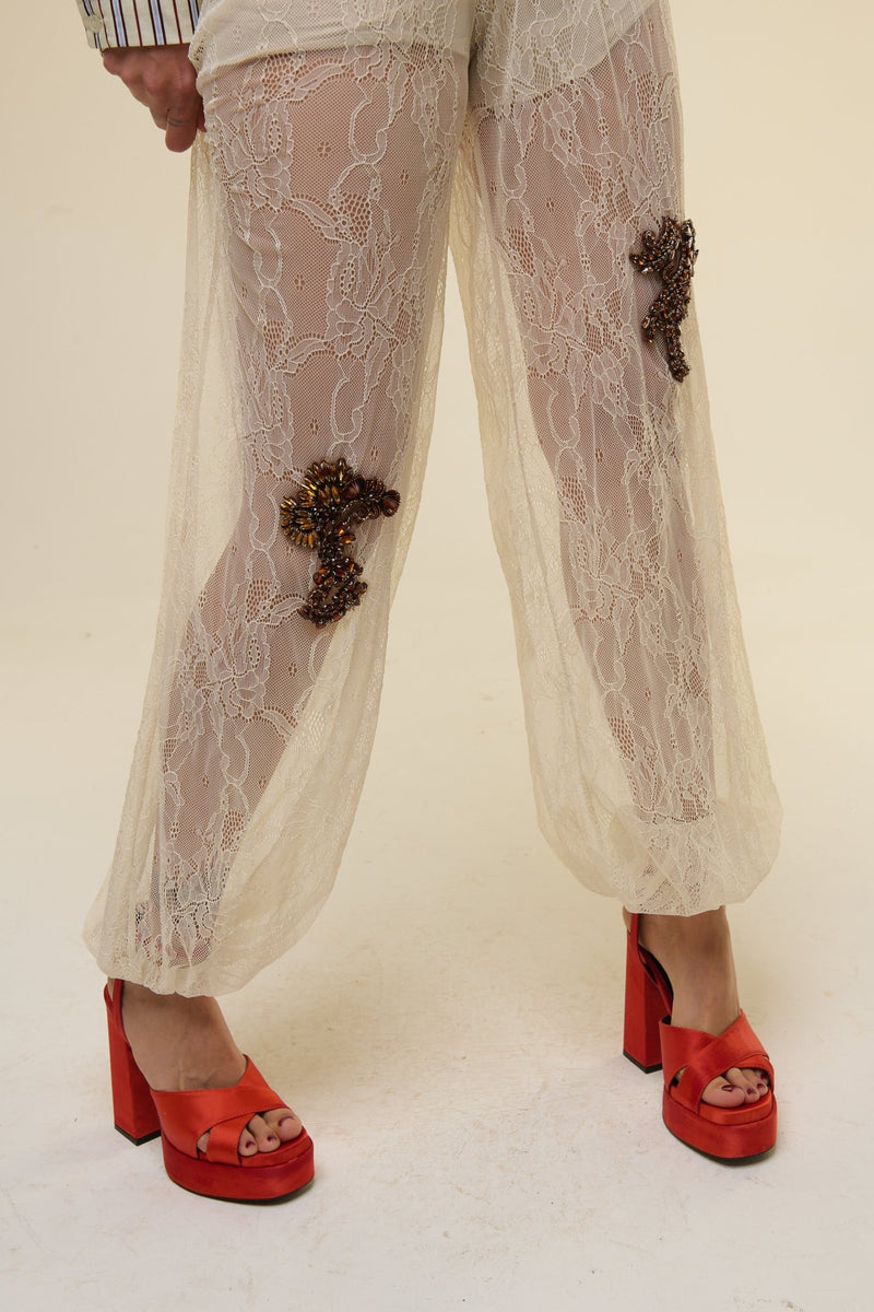 Pantalone Desy Beige - 22 Spazio Boutique
