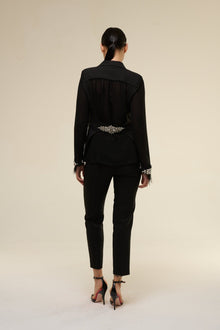 Tailleur Chiffon Nero - 22 Spazio Boutique