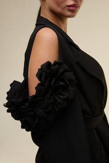Tailleur Over Rose Nero- 22 Spazio Boutique