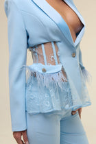 Tailleur Dea Azzurro - 22 Spazio Boutique