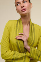 Tailleur lime couture- 22 Spazio Boutique