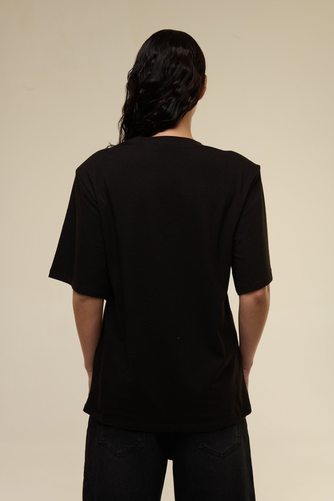 Shirt Nera Gioiello - 22 Spazio Boutique