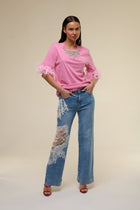 Shirt Rosa Plume - 22 Spazio Boutique