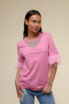 Shirt Rosa Plume - 22 Spazio Boutique