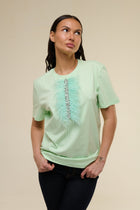Shirt Verde Plume - 22 Spazio Boutique