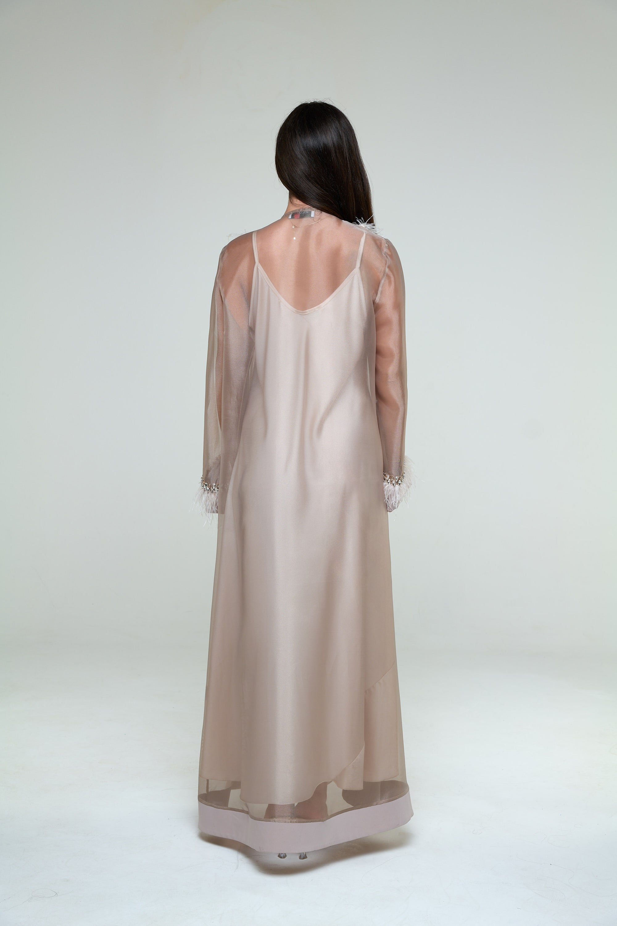 Caftano Nancy Beige