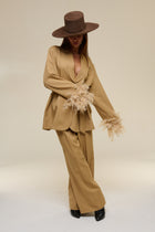 Tailleur Over Gioiello Bianco