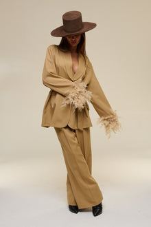 Tailleur Over Gioiello Bianco