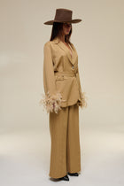 Tailleur Over Gioiello Bianco