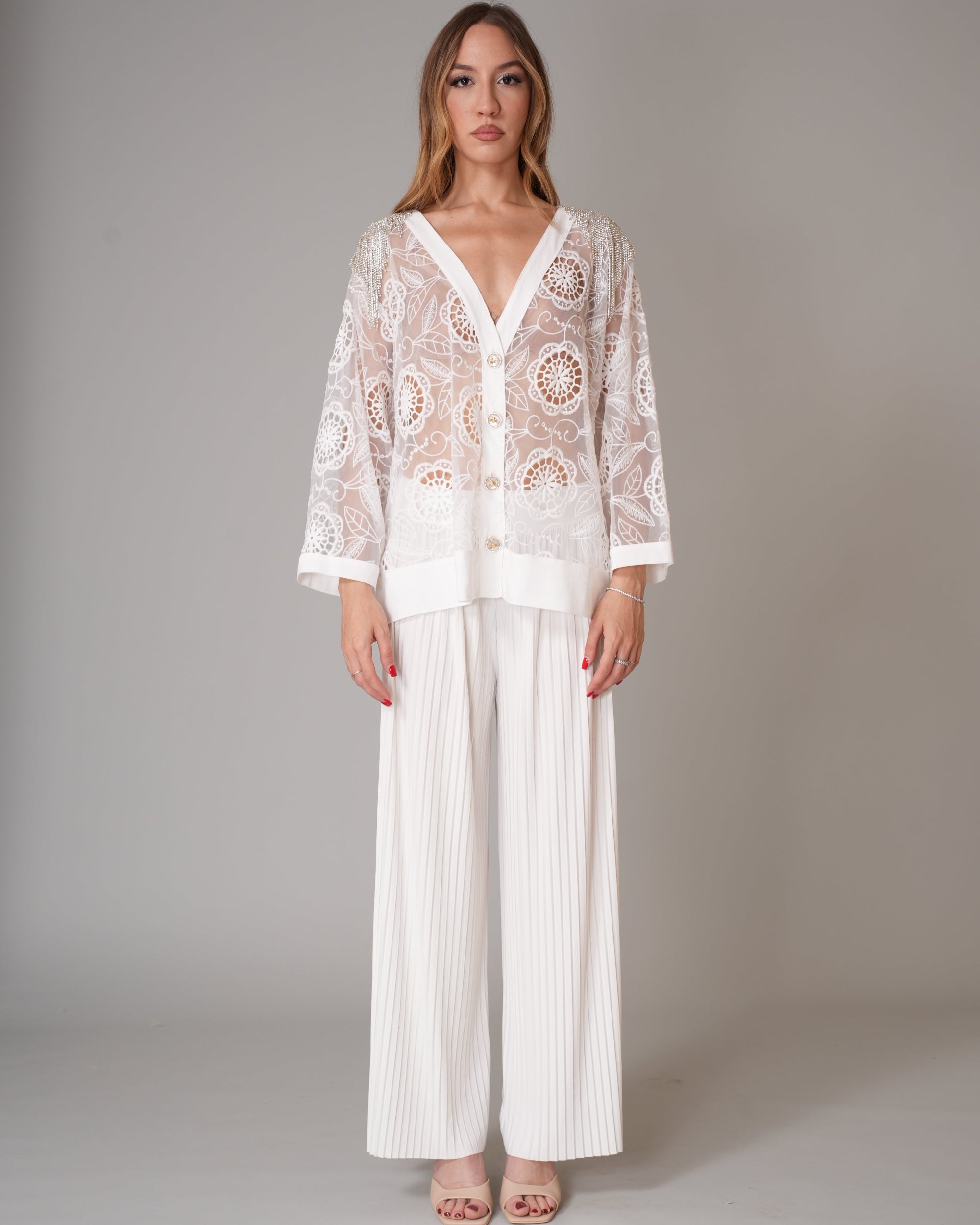 Tailleur Aglaia Bianco