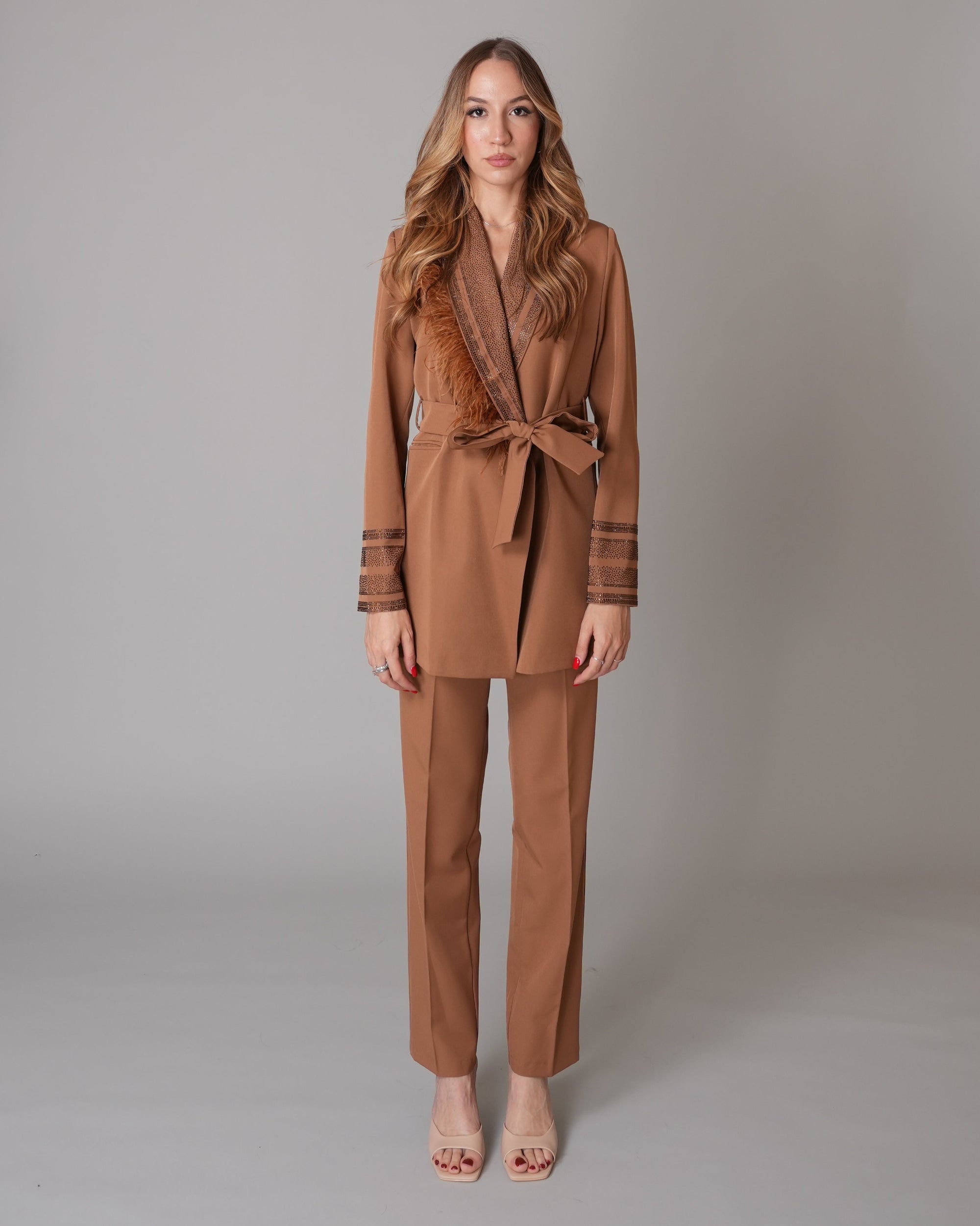 Tailleur Amber Caramello