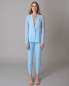 Tailleur Chiffon Azzurro