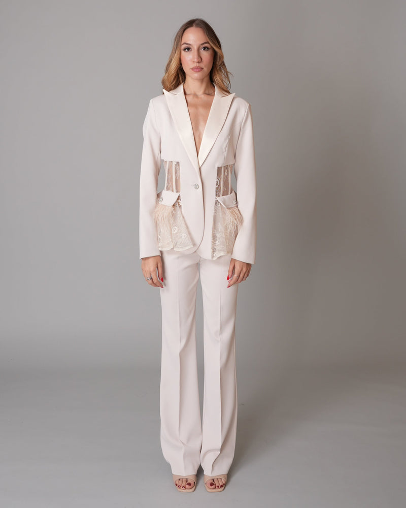 Tailleur Dea Beige