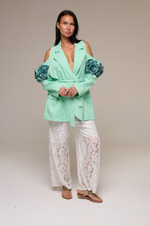 Tailleur Over Rose Verde