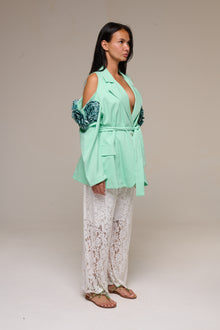 Tailleur Over Rose Verde