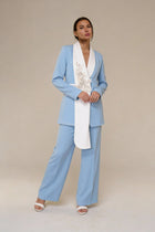 Tailleur Raisy Azzurro - 22 Spazio Boutique