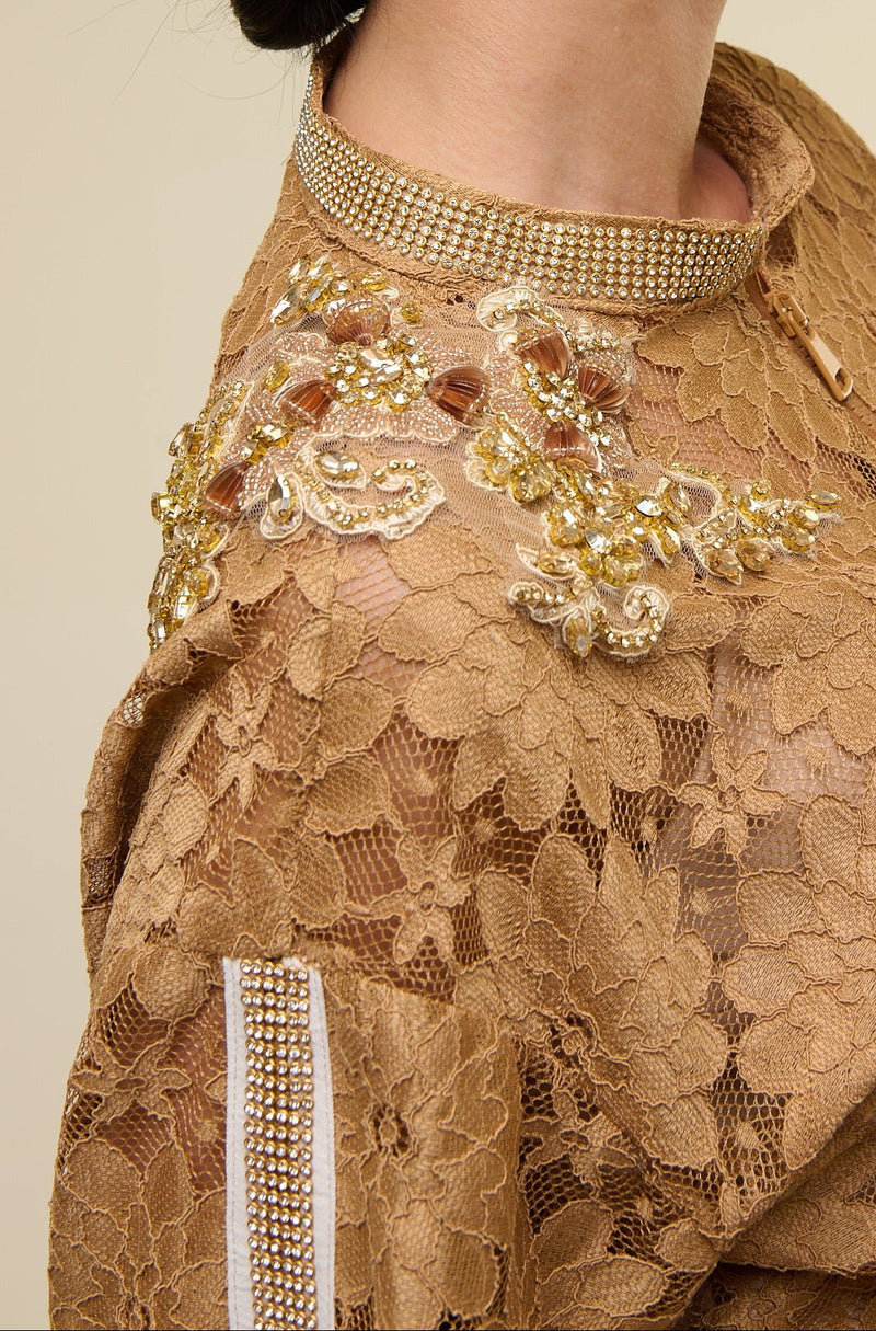 Tuta Pizzo Cammello Kenya - 22 Spazio Boutique