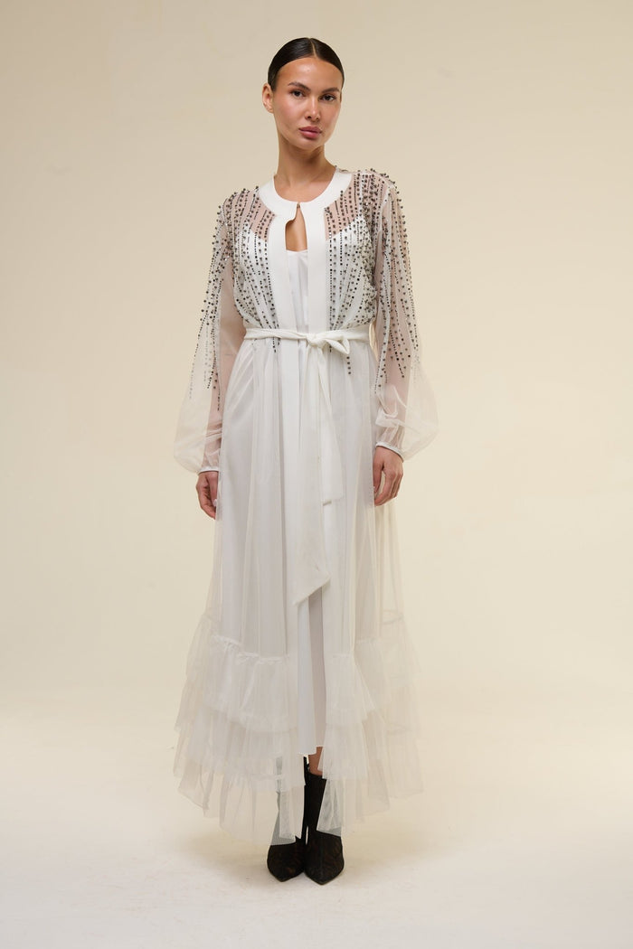 Caftano Aisha White - 22 Spazio Boutique