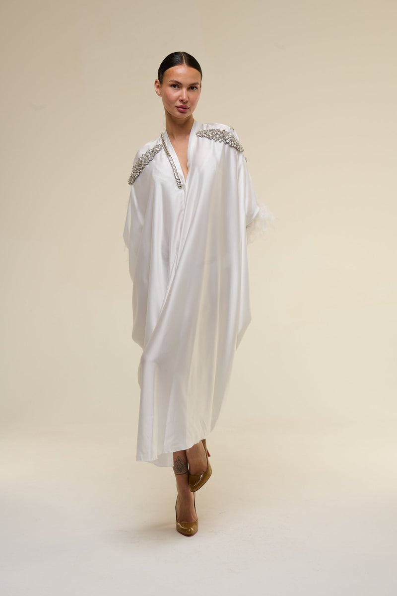 Caftano Gioiello Bianco - 22 Spazio Boutique