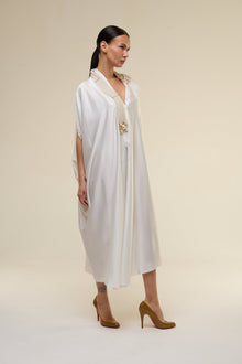 Caftano Gioiello Bianco Avorio - 22 Spazio Boutique