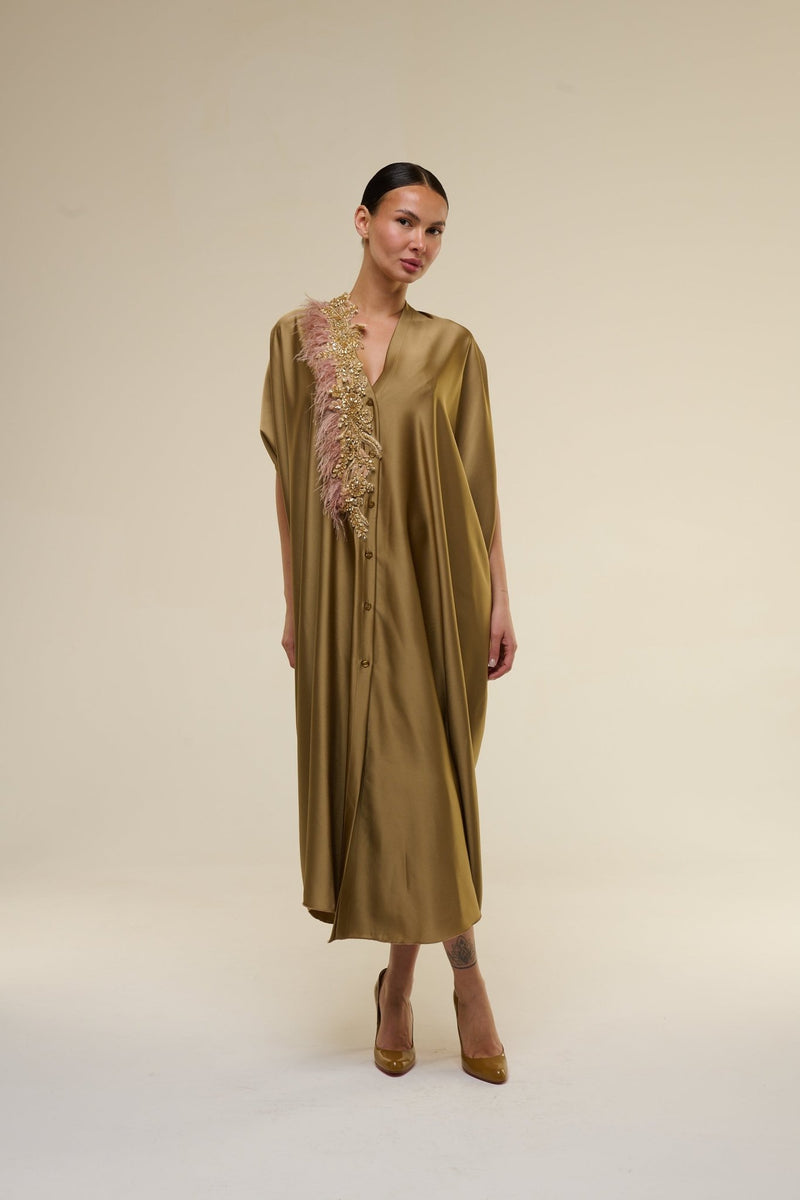 Caftano Gioiello Caramello - 22 Spazio Boutique