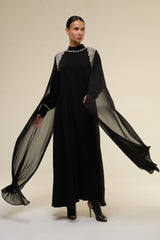 Caftano Doha Nero - 22 Spazio Boutique