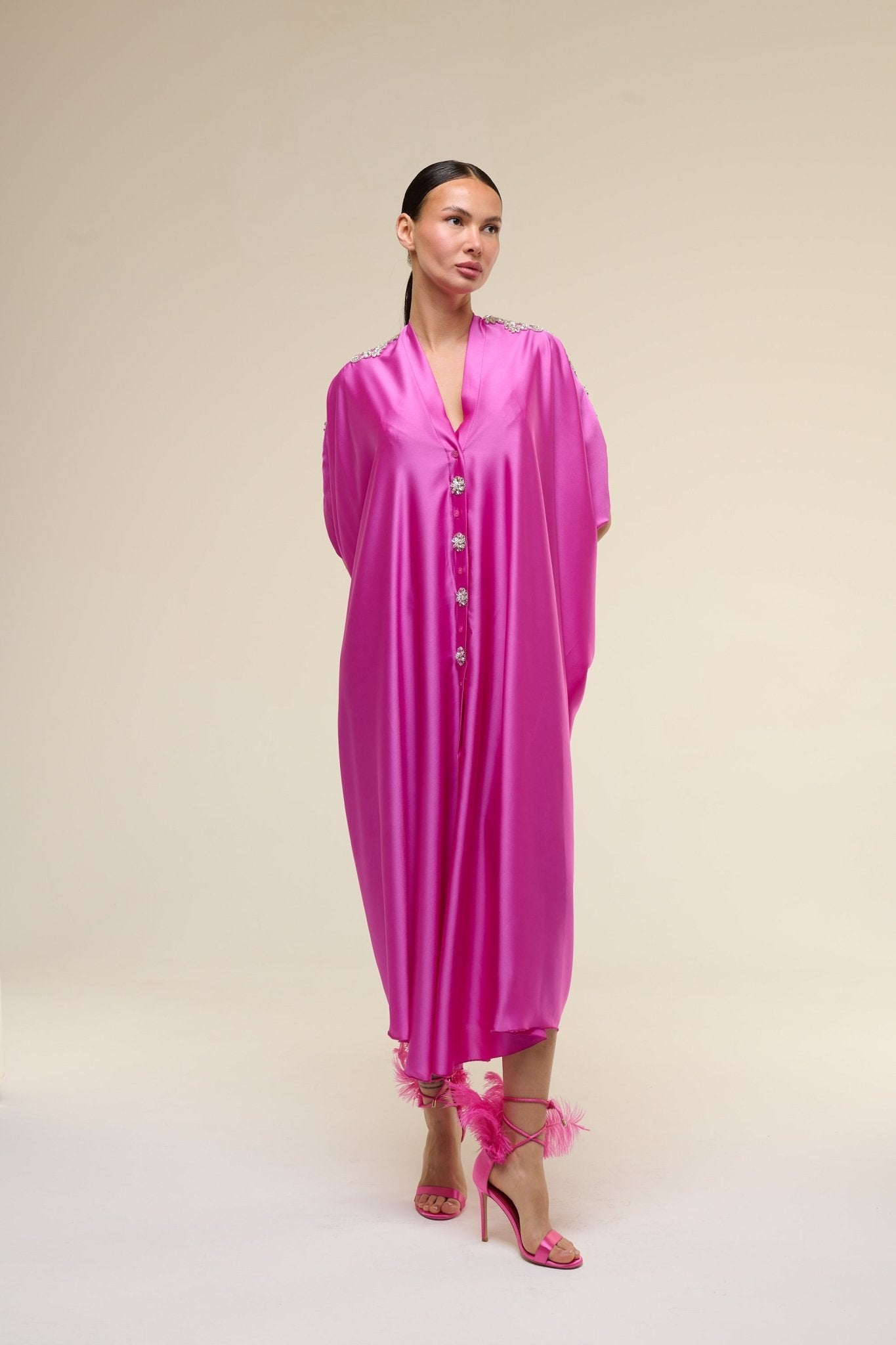 Caftano Gioiello Fuxia - 22 Spazio Boutique