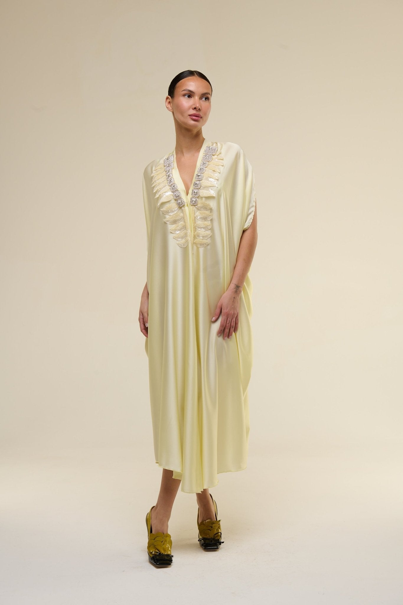 Caftano Giallo Cytrine - 22 Spazio Boutique