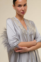 Caftano Gioiello Grigio - 22 Spazio Boutique