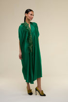 Caftano Gioiello verde smeraldo - 22 Spazio Boutique