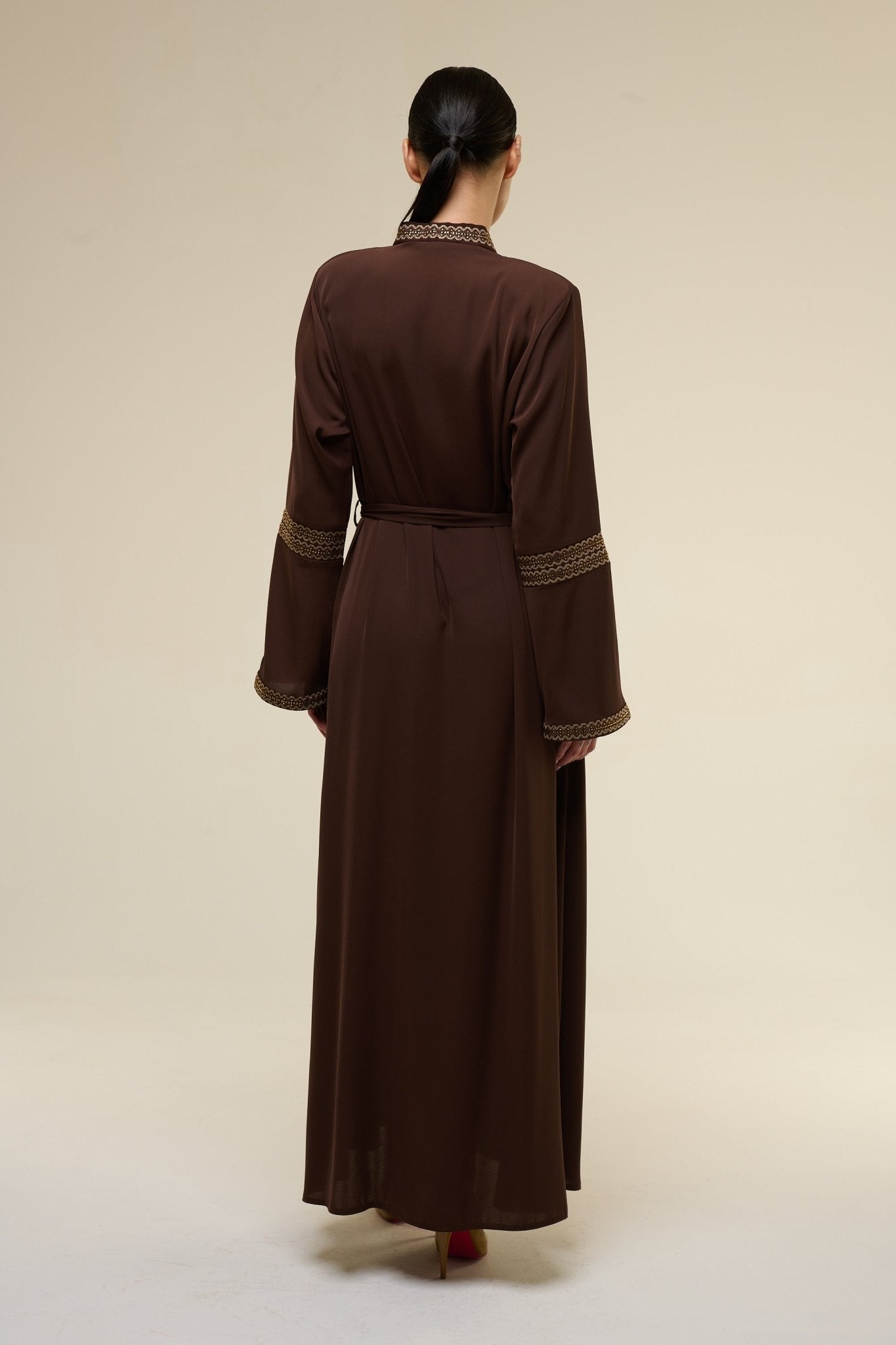 Caftano Jasmin Marrone - 22 Spazio Boutique