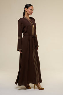 Caftano Jasmin Marrone - 22 Spazio Boutique