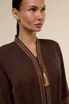 Caftano Jasmin Marrone - 22 Spazio Boutique