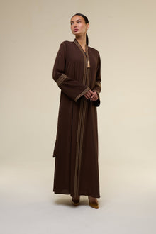 Caftano Jasmin Marrone - 22 Spazio Boutique