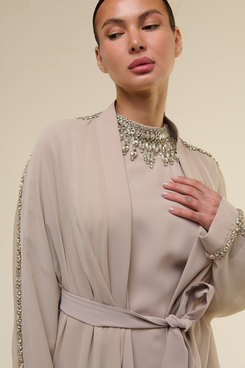 Caftano Nancy Beige - 22 Spazio Boutique