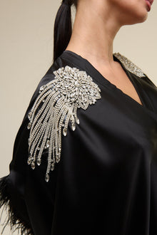 Caftano Gioiello Nero - 22 Spazio Boutique