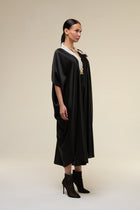 Caftano Gioiello Nero Perle - 22 Spazio Boutique