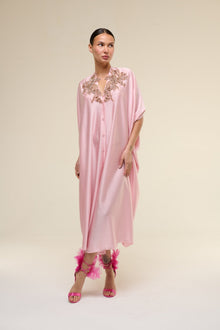 Caftano gioiello rosa - 22 Spazio Boutique