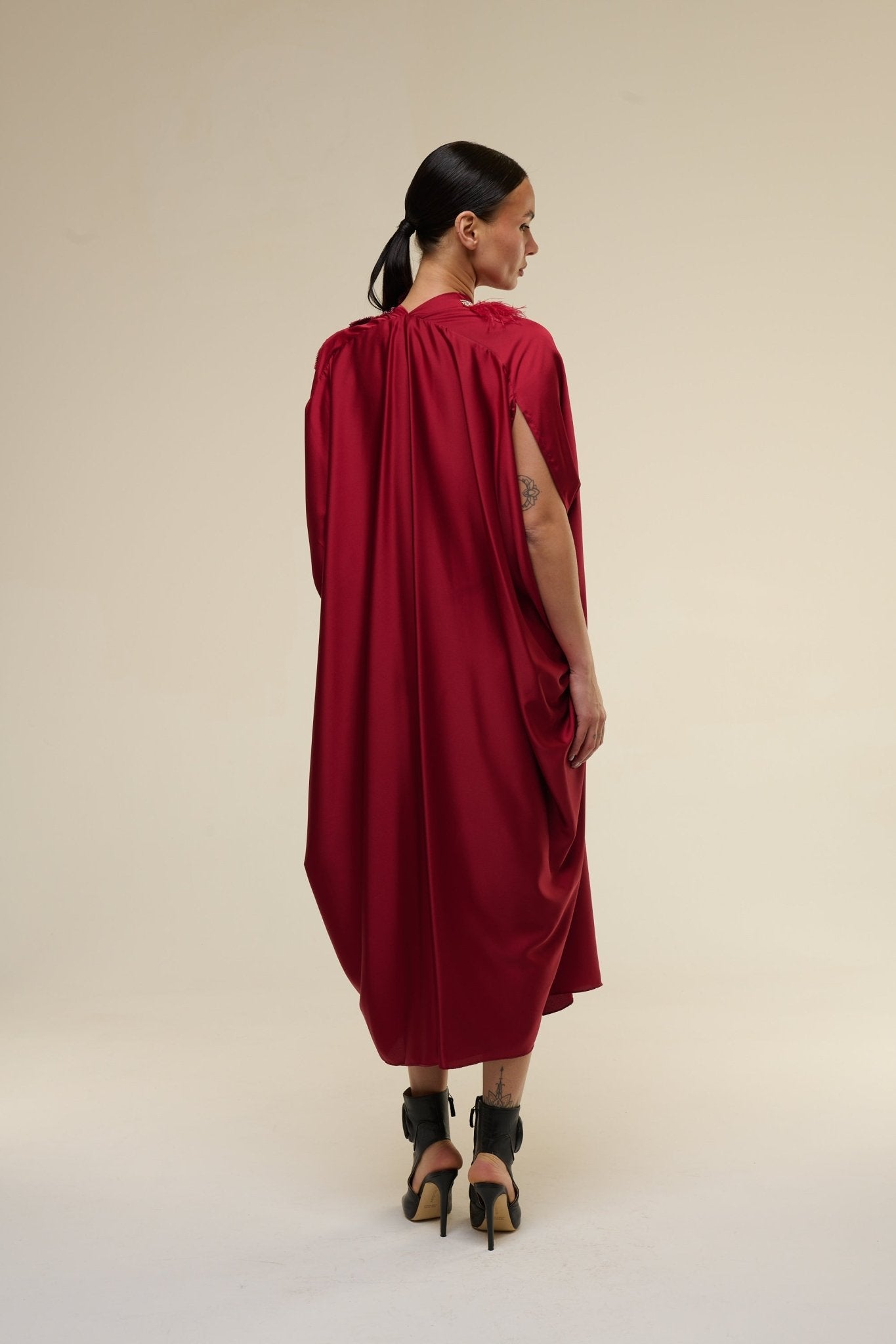 Caftano Gioiello Rosso - 22 Spazio Boutique